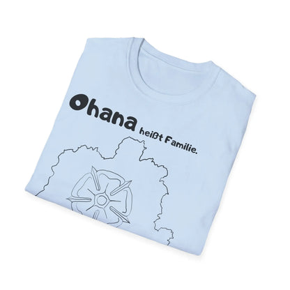 Ohana heißt Familie | Map Unisex Softstyle T-Shirt - So ist Leben