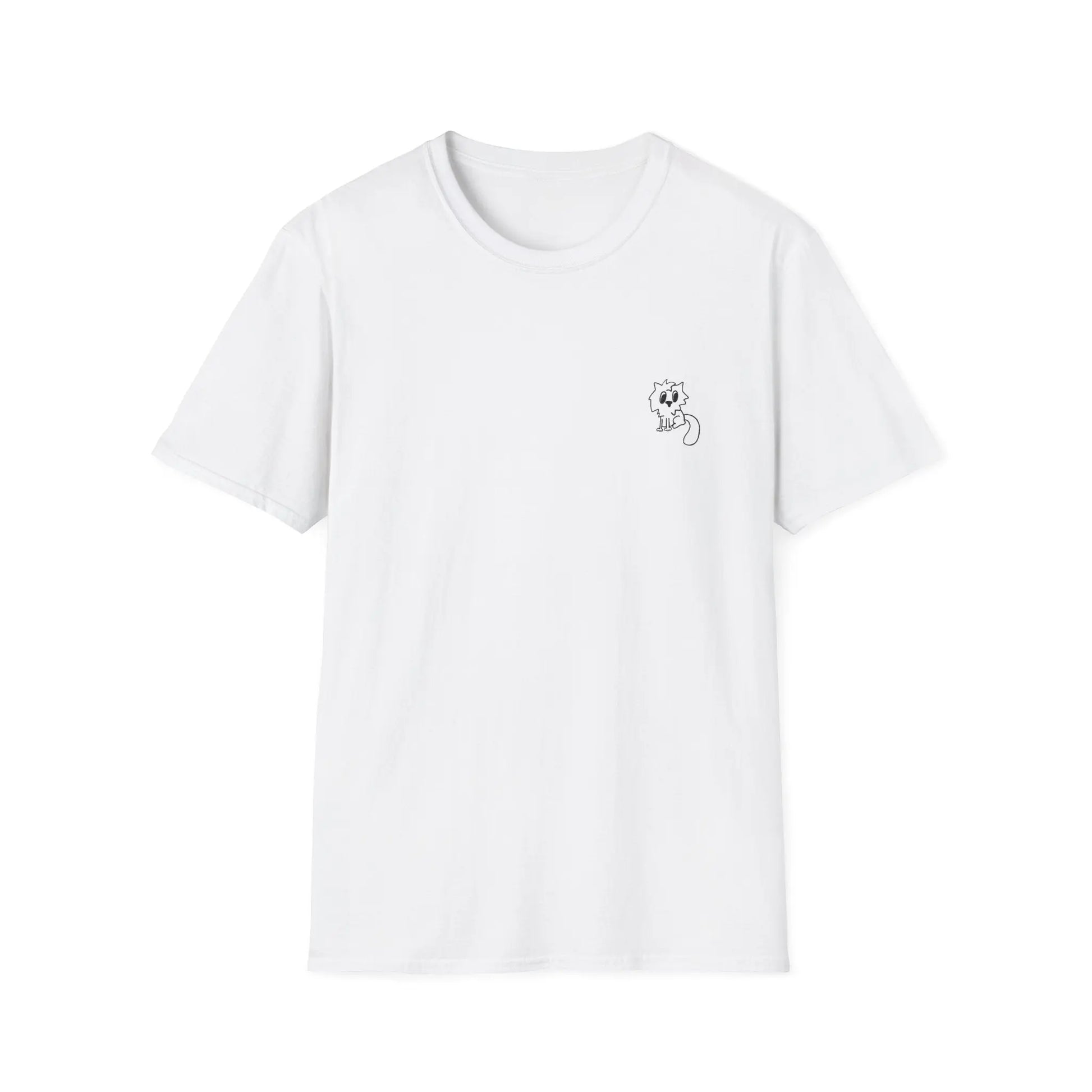 Niedliches Katzen-Unisex Softstyle T-Shirt  – Perfekt für Katzenliebhaber. - So ist Leben