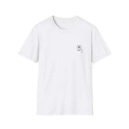 Niedliches Katzen-Unisex Softstyle T-Shirt  – Perfekt für Katzenliebhaber. - So ist Leben