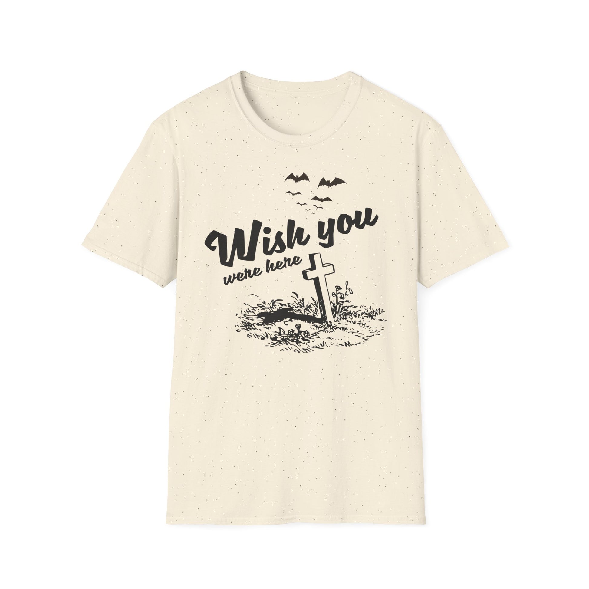 Stylish Graphic Tee for Casual Outings, Perfect for Halloween or Everyday Wear, Gift for Friends, Unisex Softstyle T-Shirt with 'Wish [...] Printify