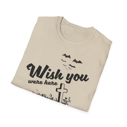 Stylish Graphic Tee for Casual Outings, Perfect for Halloween or Everyday Wear, Gift for Friends, Unisex Softstyle T-Shirt with 'Wish [...] Printify