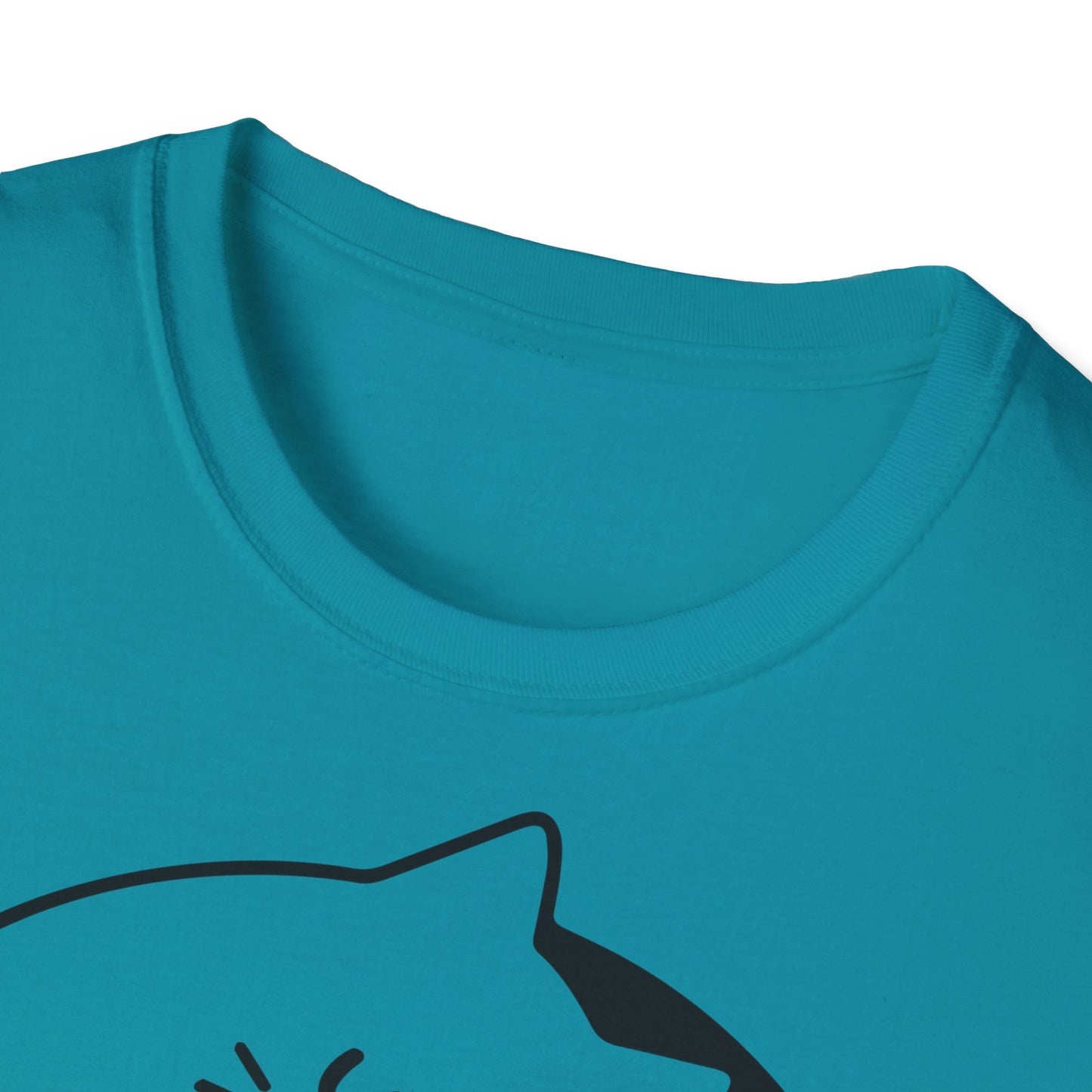 Yin-Yang Katzen Unisex Softstyle T-Shirt: Kuschelig, stilvoll, komfortabel, elegant