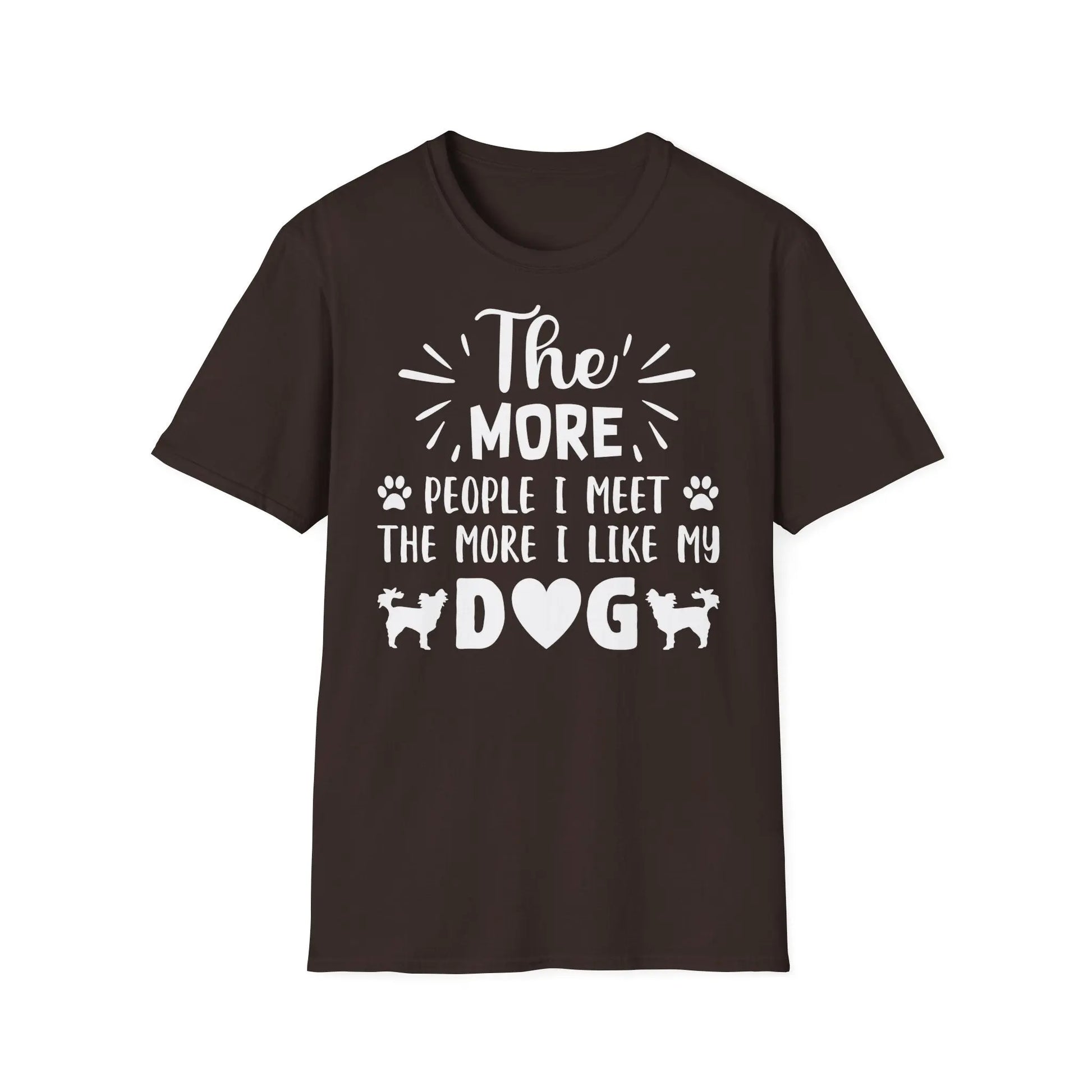 Doggy Unisex Softstyle T-Shirt - Comfortable Everyday Wear - So ist Leben