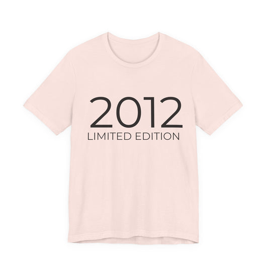 Limited Edition T‑Shirt – Jahrgang 2012 Printify