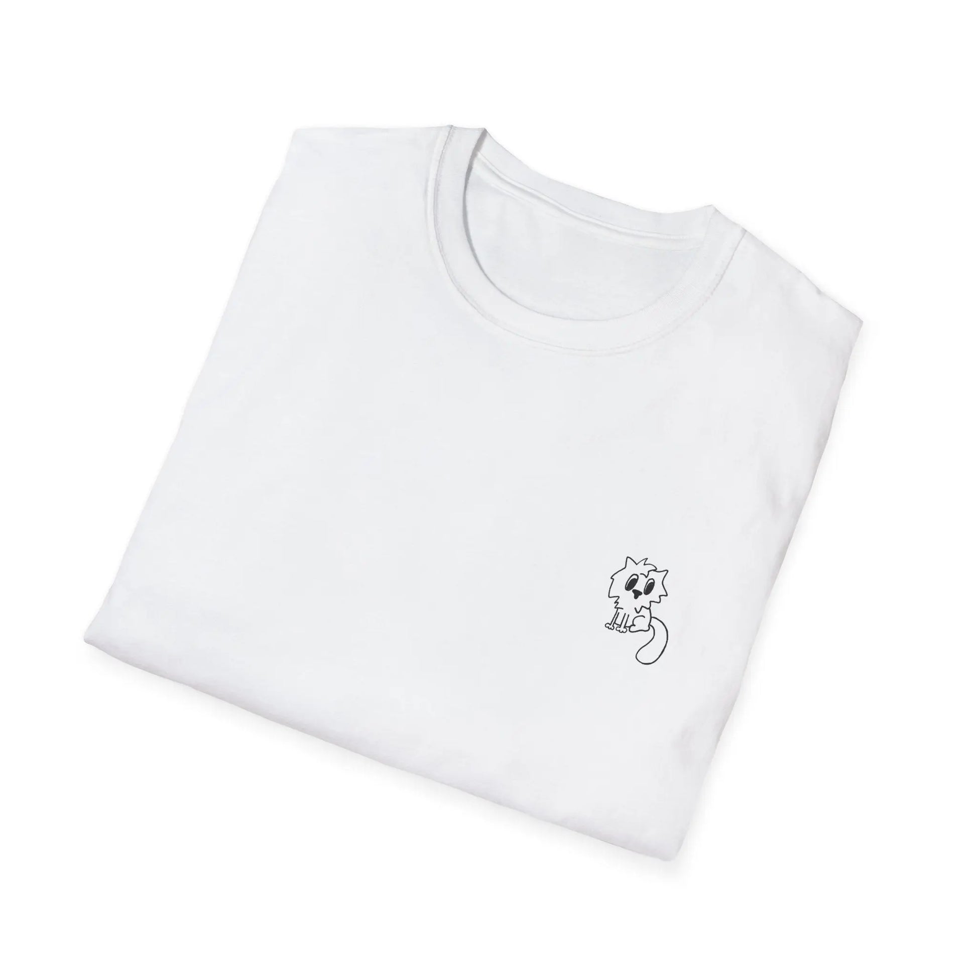 Niedliches Katzen-Unisex Softstyle T-Shirt  – Perfekt für Katzenliebhaber. - So ist Leben