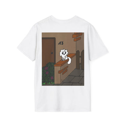 Niedliches Katzen-Unisex Softstyle T-Shirt  – Perfekt für Katzenliebhaber. - So ist Leben
