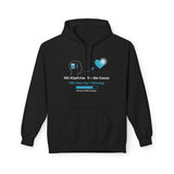 Hoodie – "Mit Köpfchen für die Kasse. Mit Herz für Führung." German Leadership Cashier Pullover