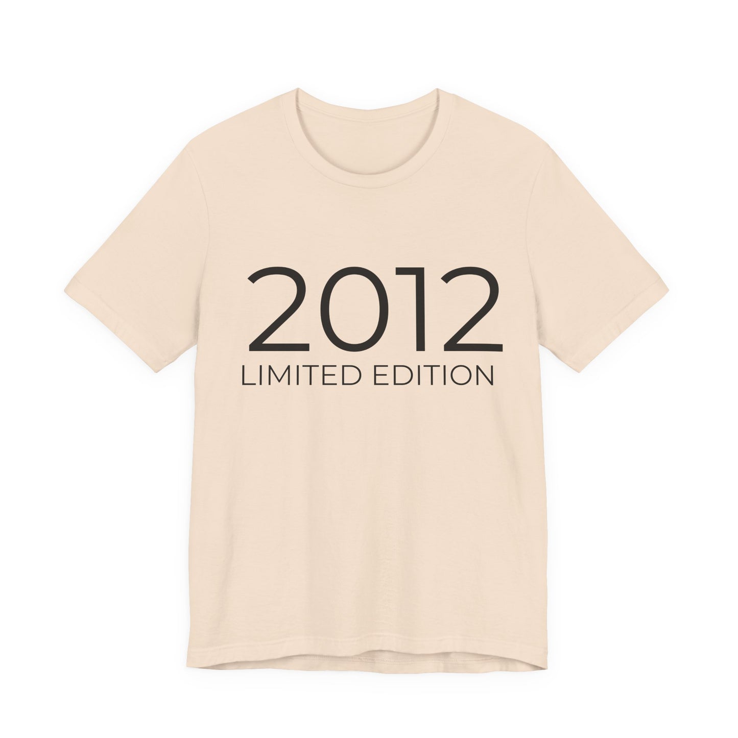 Limited Edition T‑Shirt – Jahrgang 2012 Printify