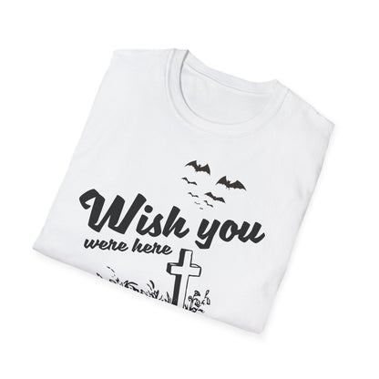 Stylish Graphic Tee for Casual Outings, Perfect for Halloween or Everyday Wear, Gift for Friends, Unisex Softstyle T-Shirt with 'Wish [...] Printify