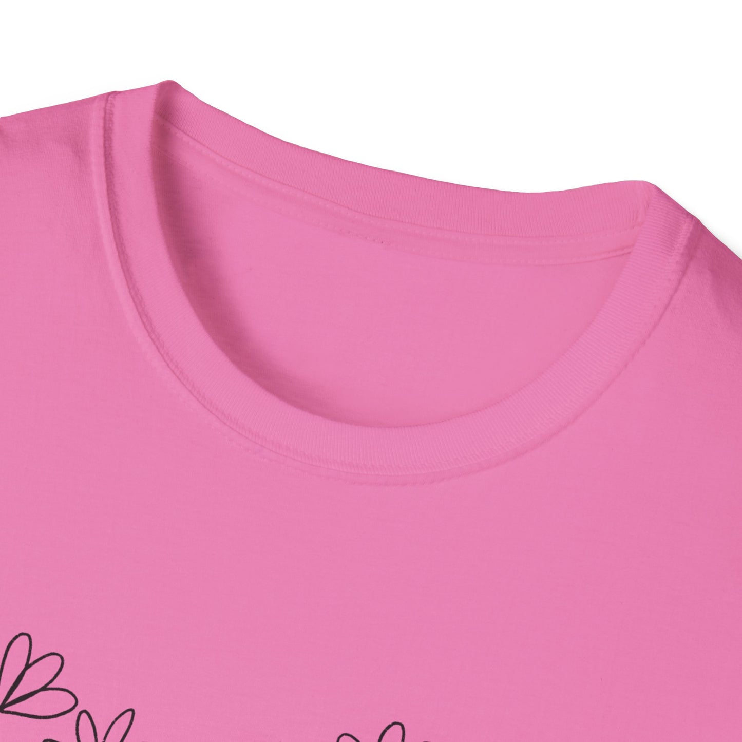 Faith & Love Floral Unisex Softstyle T-Shirt