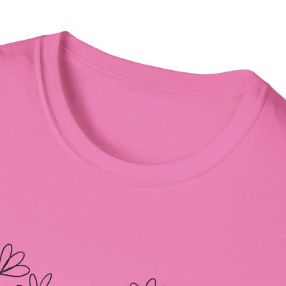 Faith & Love Floral Unisex Softstyle T-Shirt