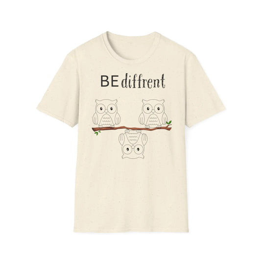 Unisex Softstyle T-Shirt - Be Different Owls - So ist Leben