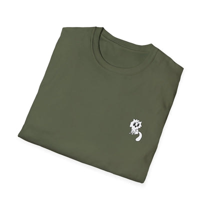 Niedliches Katzen-Unisex Softstyle T-Shirt  – Perfekt für Katzenliebhaber. - So ist Leben