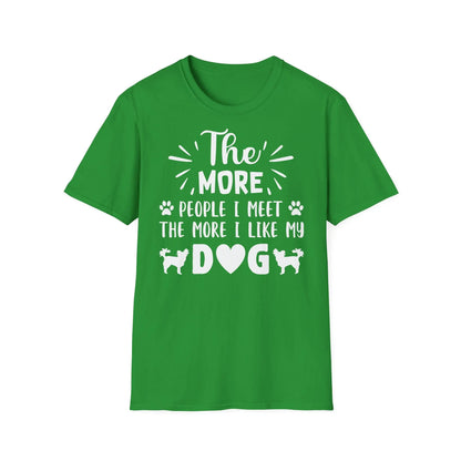 Doggy Unisex Softstyle T-Shirt - Comfortable Everyday Wear - So ist Leben