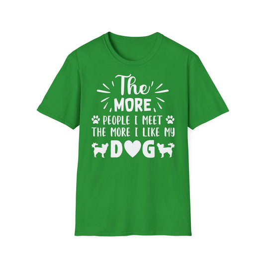 Doggy Unisex Softstyle T-Shirt - Comfortable Everyday Wear - So ist Leben