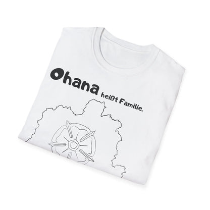 Ohana heißt Familie | Map Unisex Softstyle T-Shirt - So ist Leben