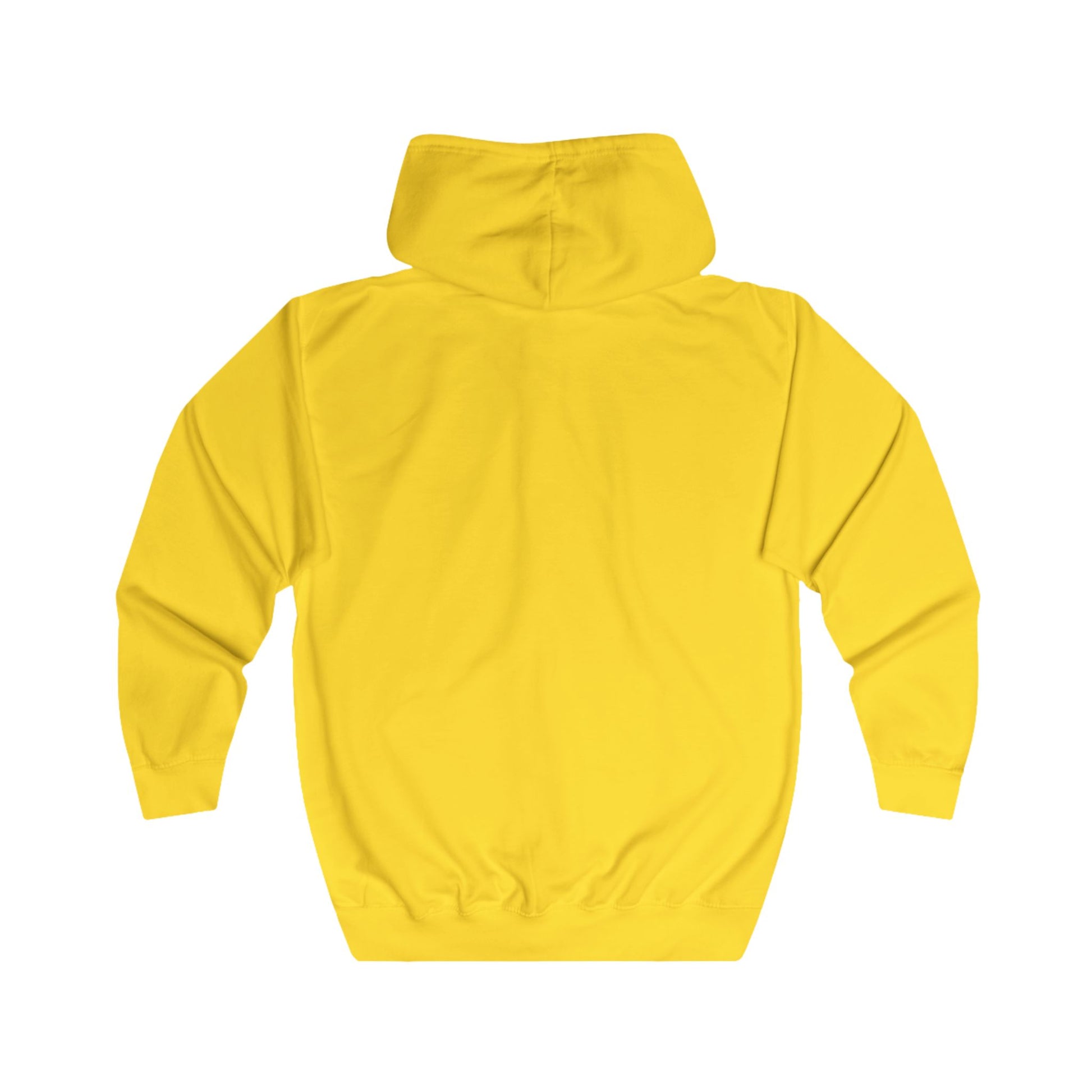 Minimalist Logo Zip Hoodie — Small Chest Emblem Printify
