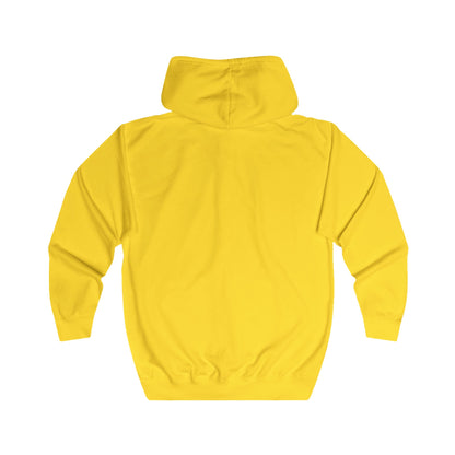 Minimalist Logo Zip Hoodie — Small Chest Emblem Printify