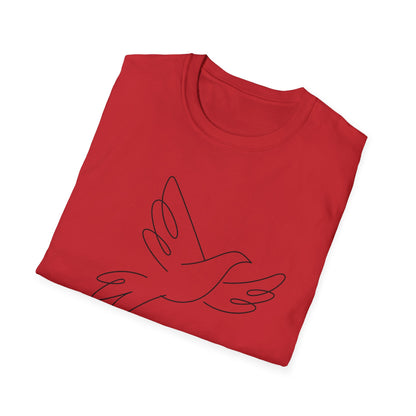 zeitloser Frieden - Softstyle T-Shirt