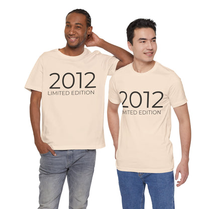 Limited Edition T‑Shirt – Jahrgang 2012 Printify
