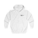Minimalist Logo Zip Hoodie — Small Chest Emblem Printify