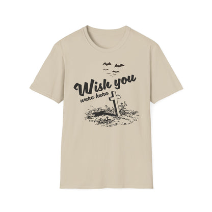 Stylish Graphic Tee for Casual Outings, Perfect for Halloween or Everyday Wear, Gift for Friends, Unisex Softstyle T-Shirt with 'Wish [...] Printify