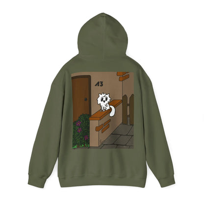 Niedliches Katzen-Design Unisex Hoodie – Perfekt für Katzenliebhaber & gemütliche Tage - So ist Leben