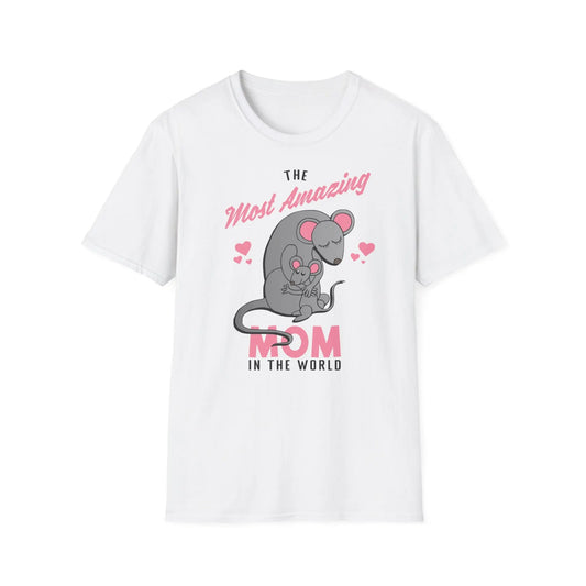 The Most Amazing Mom T-Shirt | Unisex Softstyle Tee for Mother's Day - So ist Leben