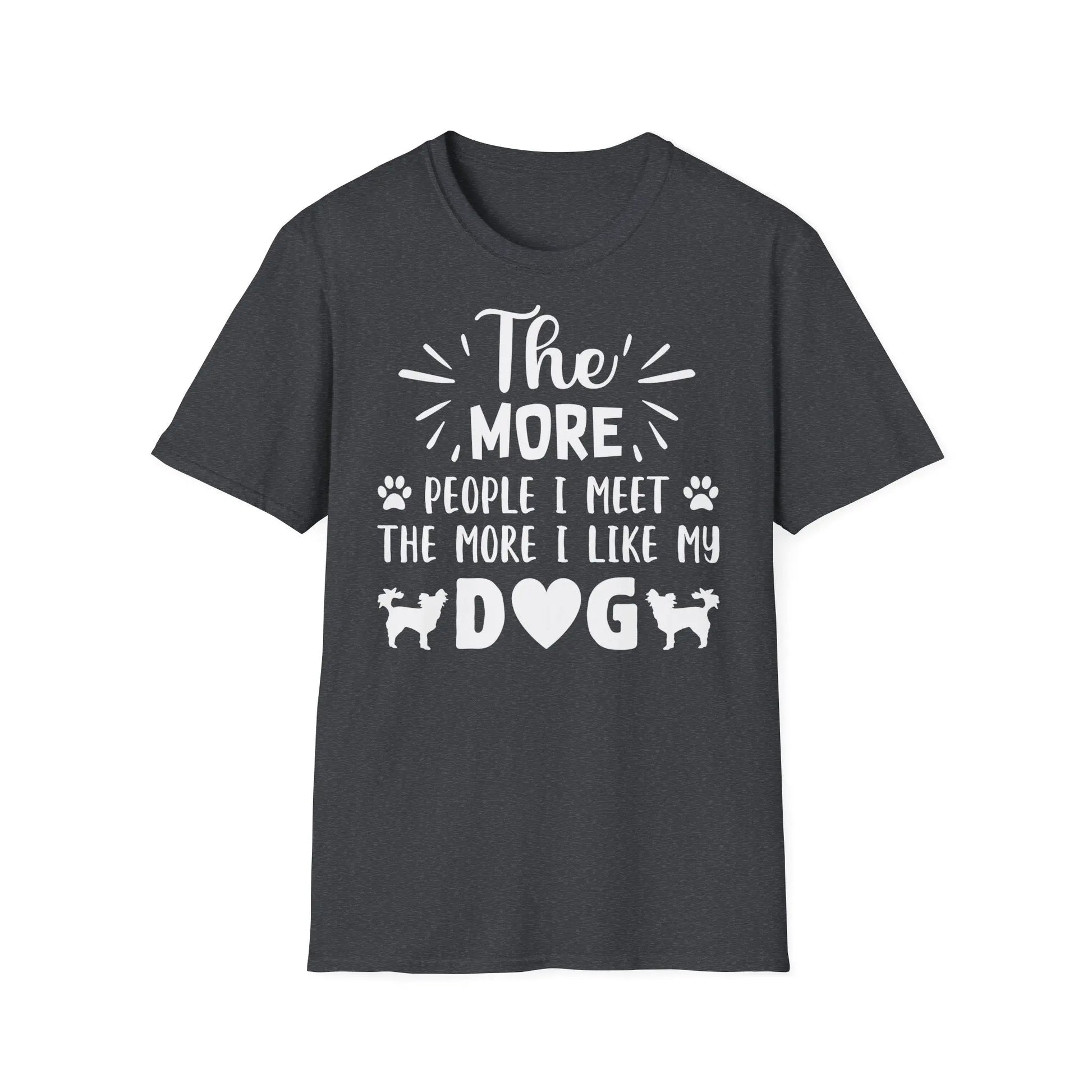 Doggy Unisex Softstyle T-Shirt - Comfortable Everyday Wear - So ist Leben