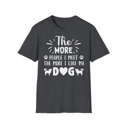 Doggy Unisex Softstyle T-Shirt - Comfortable Everyday Wear - So ist Leben