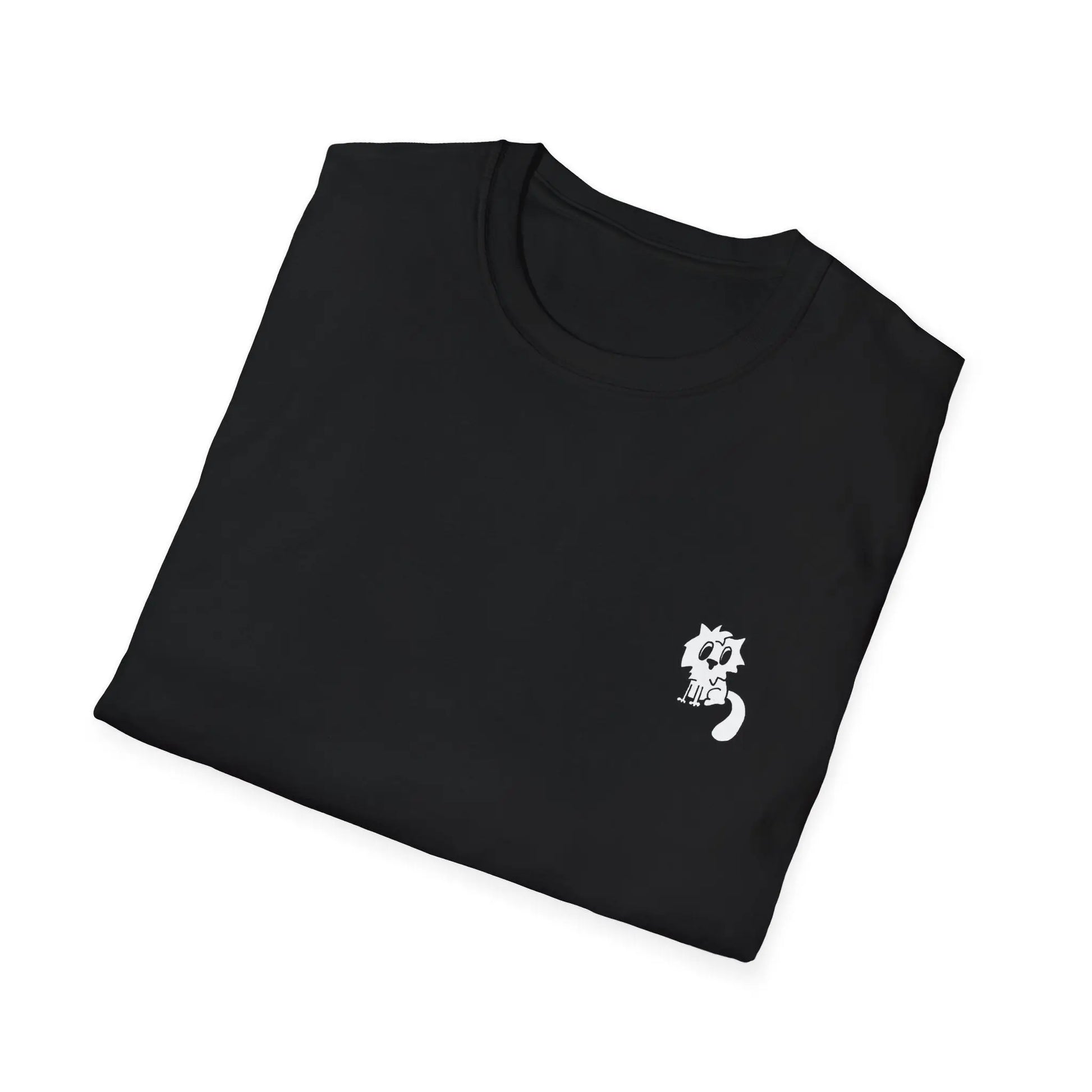Niedliches Katzen-Unisex Softstyle T-Shirt  – Perfekt für Katzenliebhaber. - So ist Leben