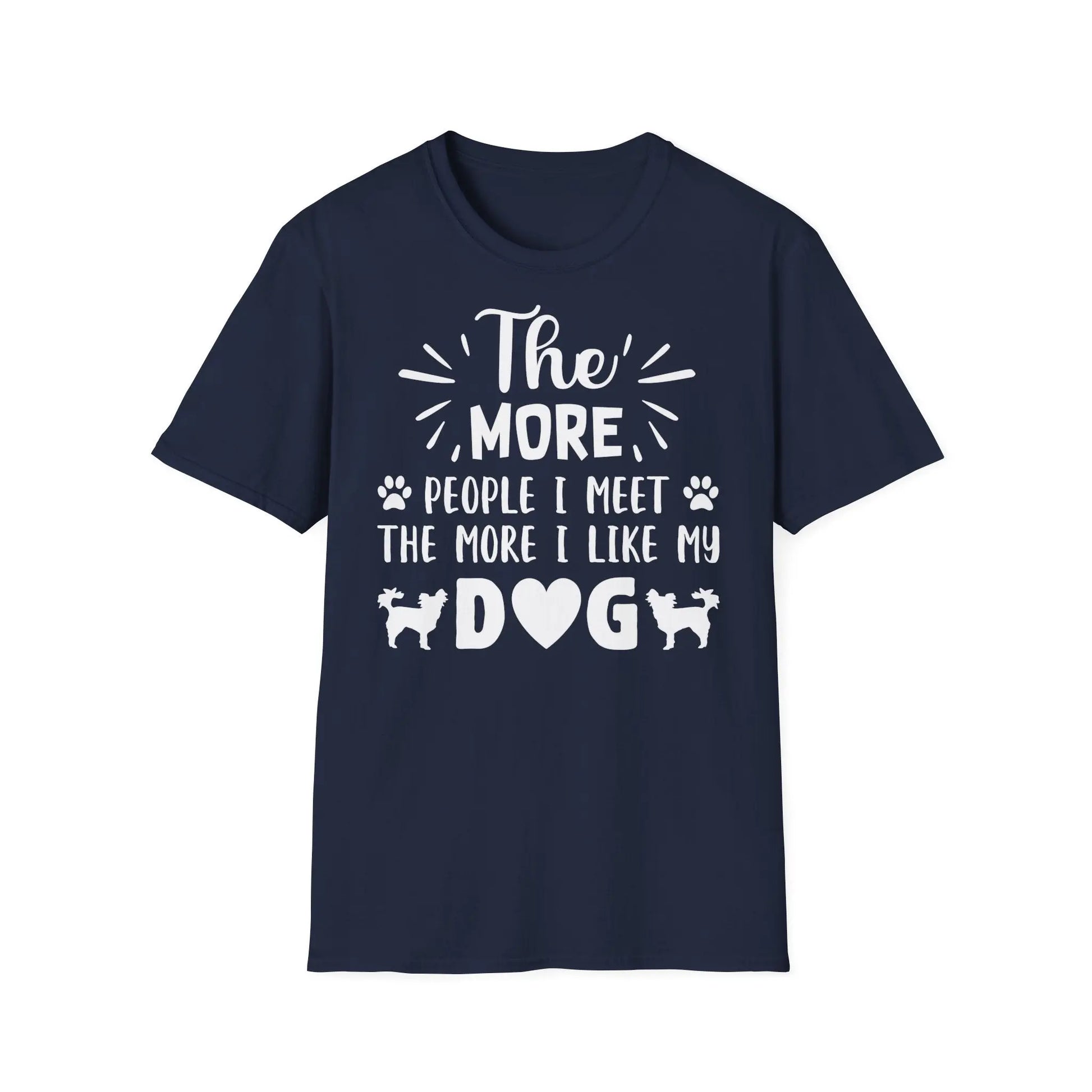 Doggy Unisex Softstyle T-Shirt - Comfortable Everyday Wear - So ist Leben