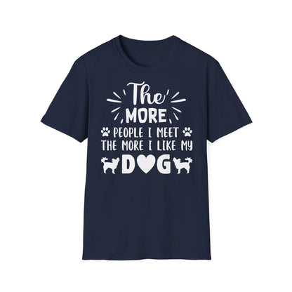Doggy Unisex Softstyle T-Shirt - Comfortable Everyday Wear - So ist Leben