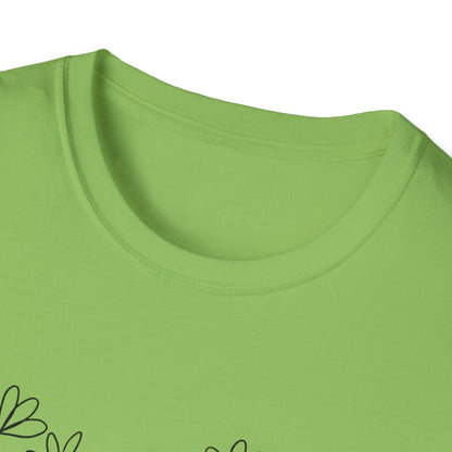 Faith & Love Floral Unisex Softstyle T-Shirt