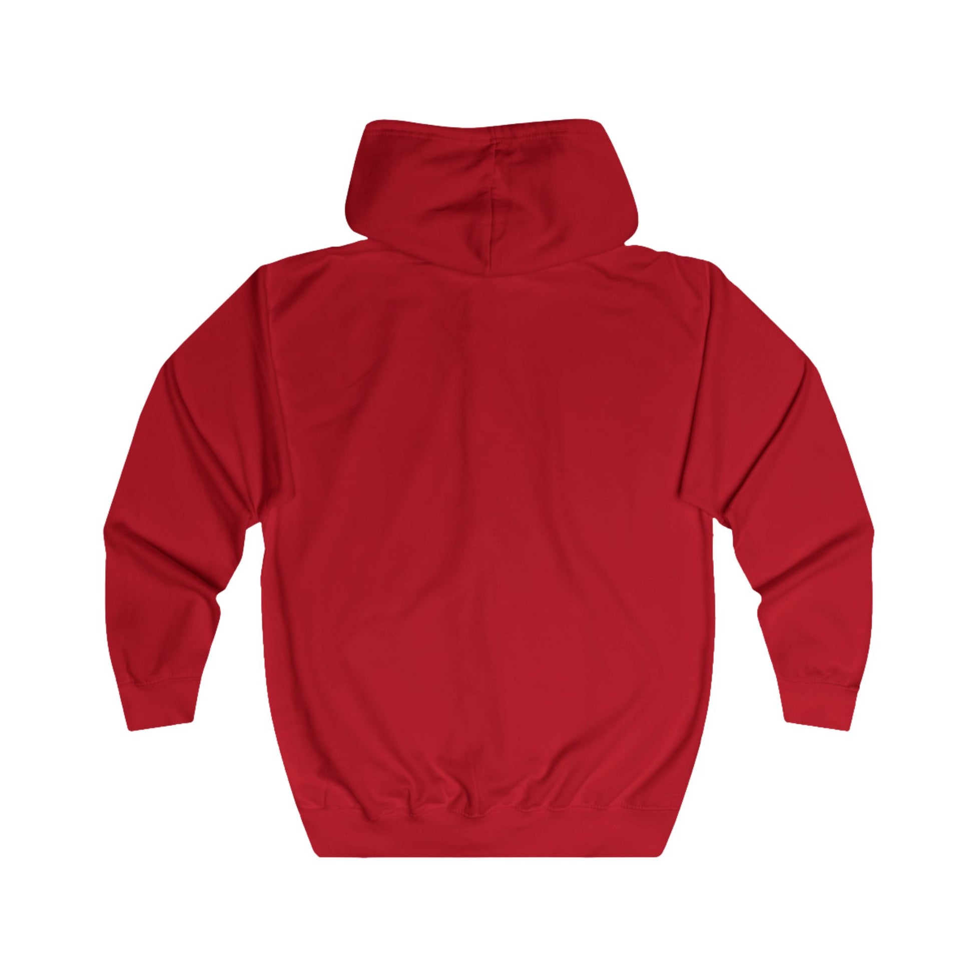 Minimalist Logo Zip Hoodie — Small Chest Emblem Printify