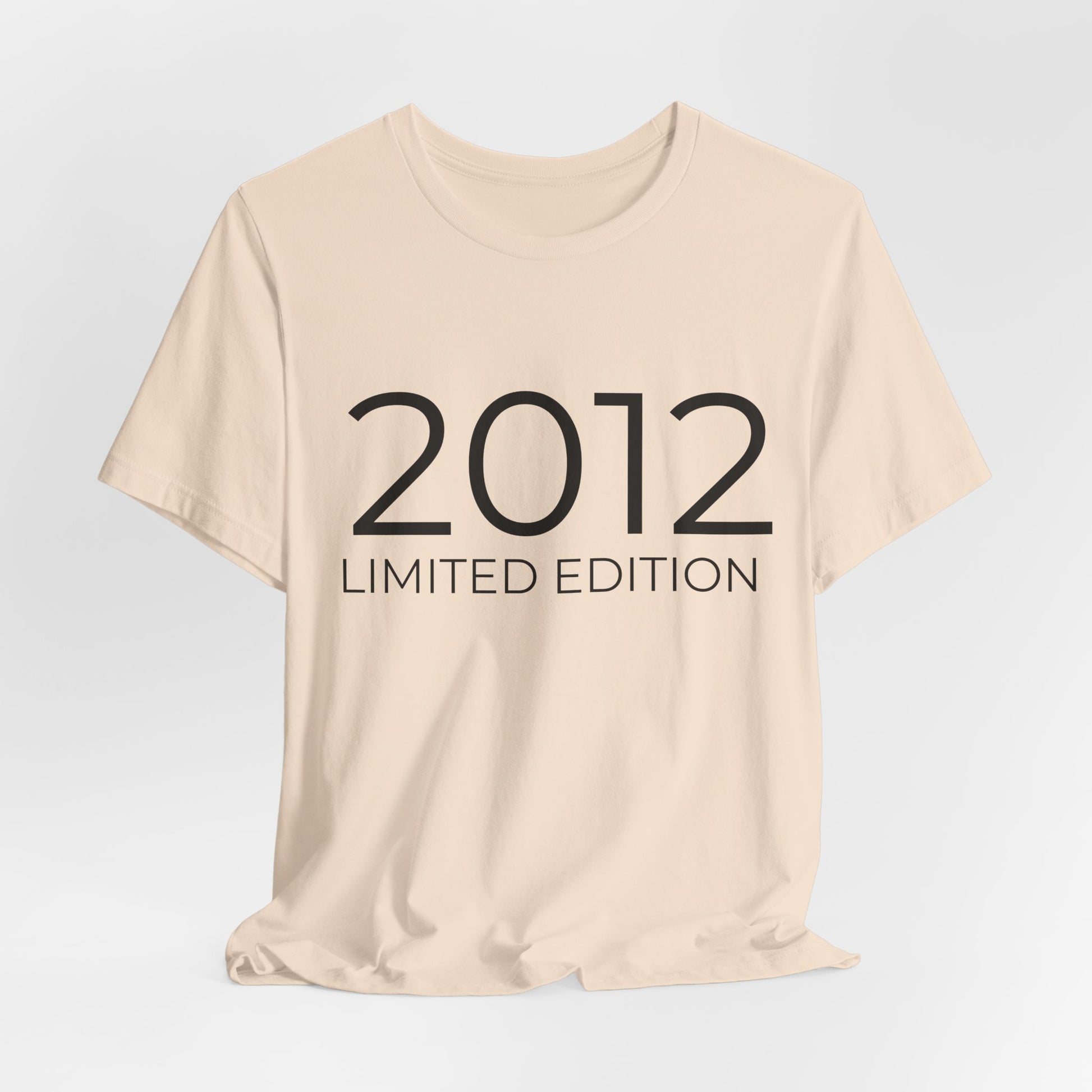 Limited Edition T‑Shirt – Jahrgang 2012 Printify