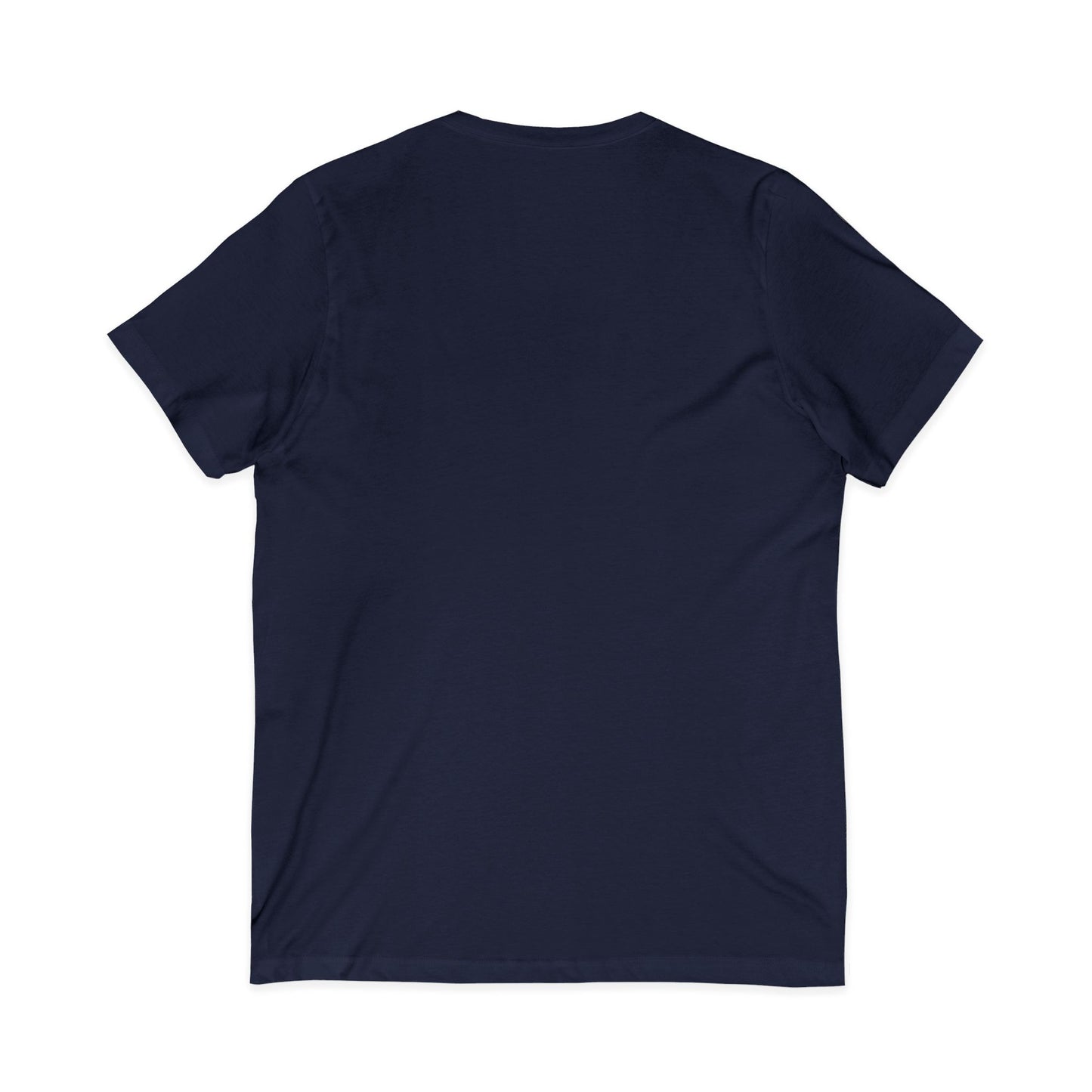 Leadership Heart V-Neck Tee — "Mit Köpfchen für die Kasse. Mit Herz für Führung."