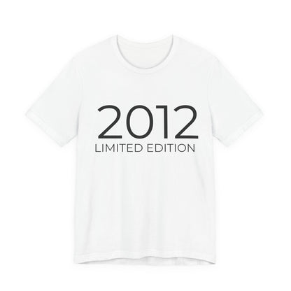 Limited Edition T‑Shirt – Jahrgang 2012 Printify