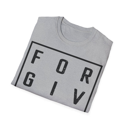 Unisex Forgiven Graphic Tee - Softstyle T-Shirt for Inspirational Living