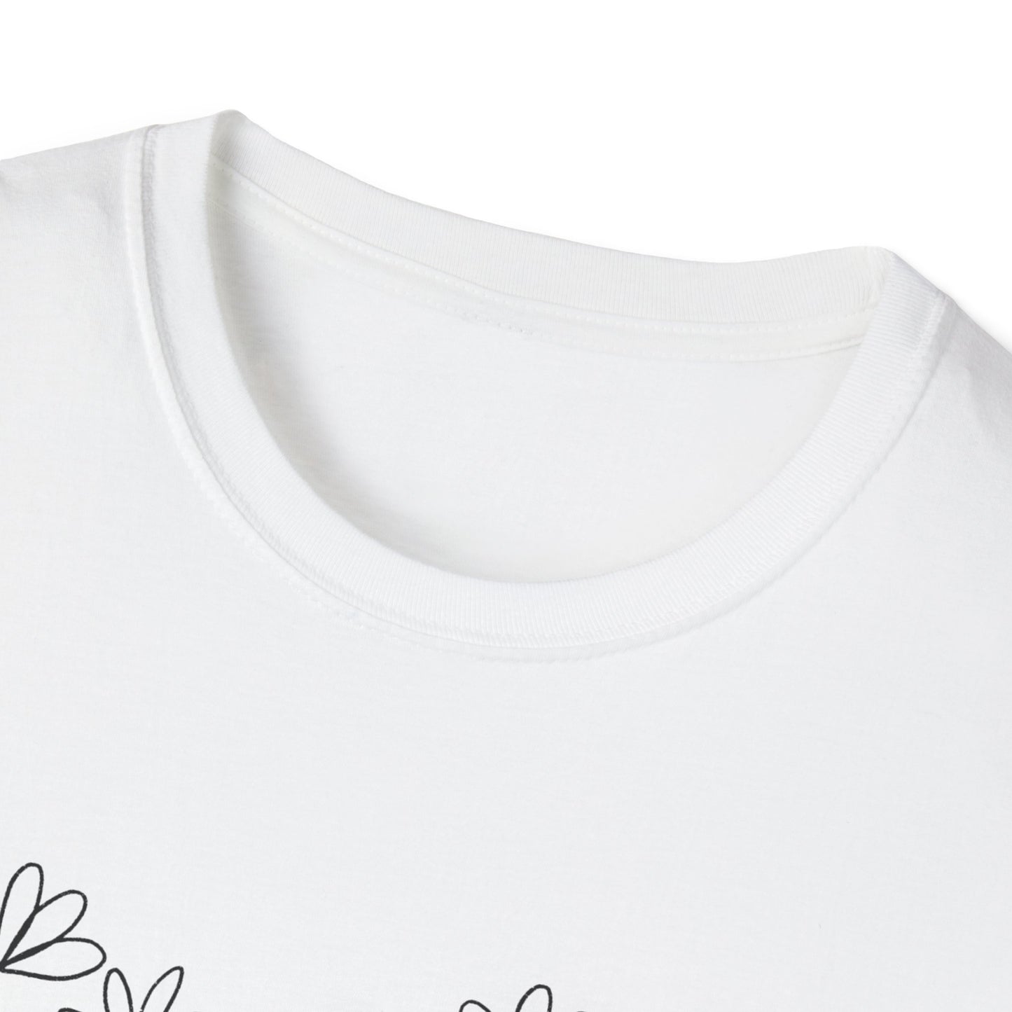 Faith & Love Floral Unisex Softstyle T-Shirt