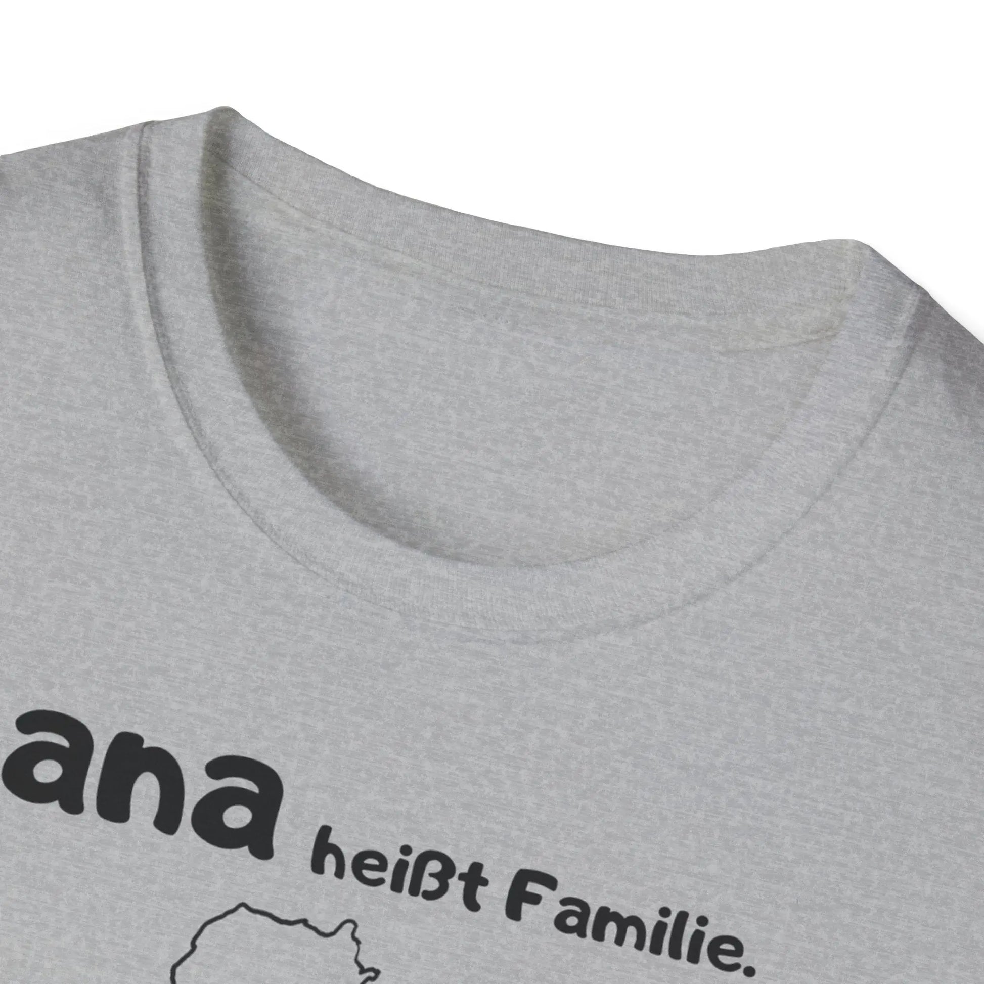 Ohana heißt Familie | Map Unisex Softstyle T-Shirt - So ist Leben