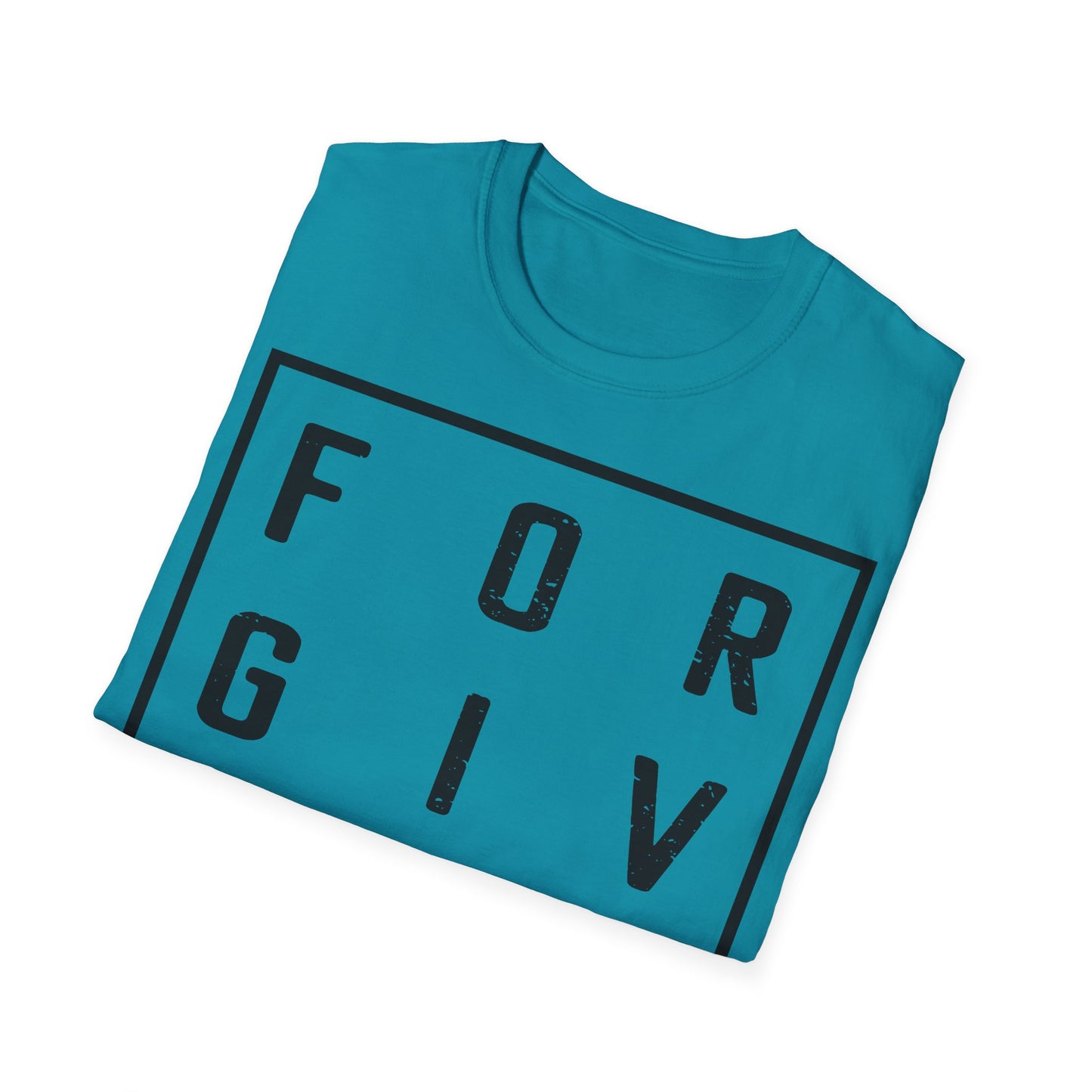 Unisex Forgiven Graphic Tee - Softstyle T-Shirt for Inspirational Living