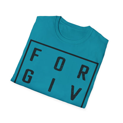 Unisex Forgiven Graphic Tee - Softstyle T-Shirt for Inspirational Living