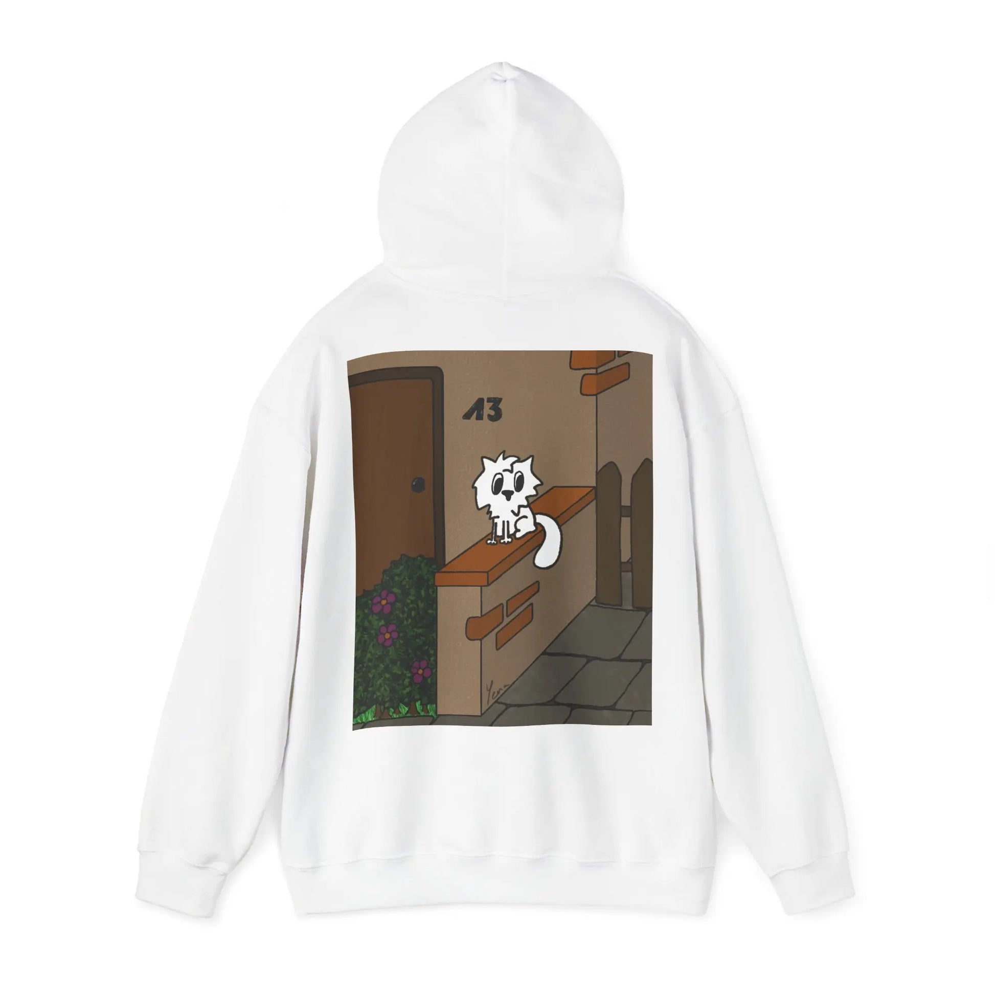 Niedliches Katzen-Design Unisex Hoodie – Perfekt für Katzenliebhaber & gemütliche Tage - So ist Leben