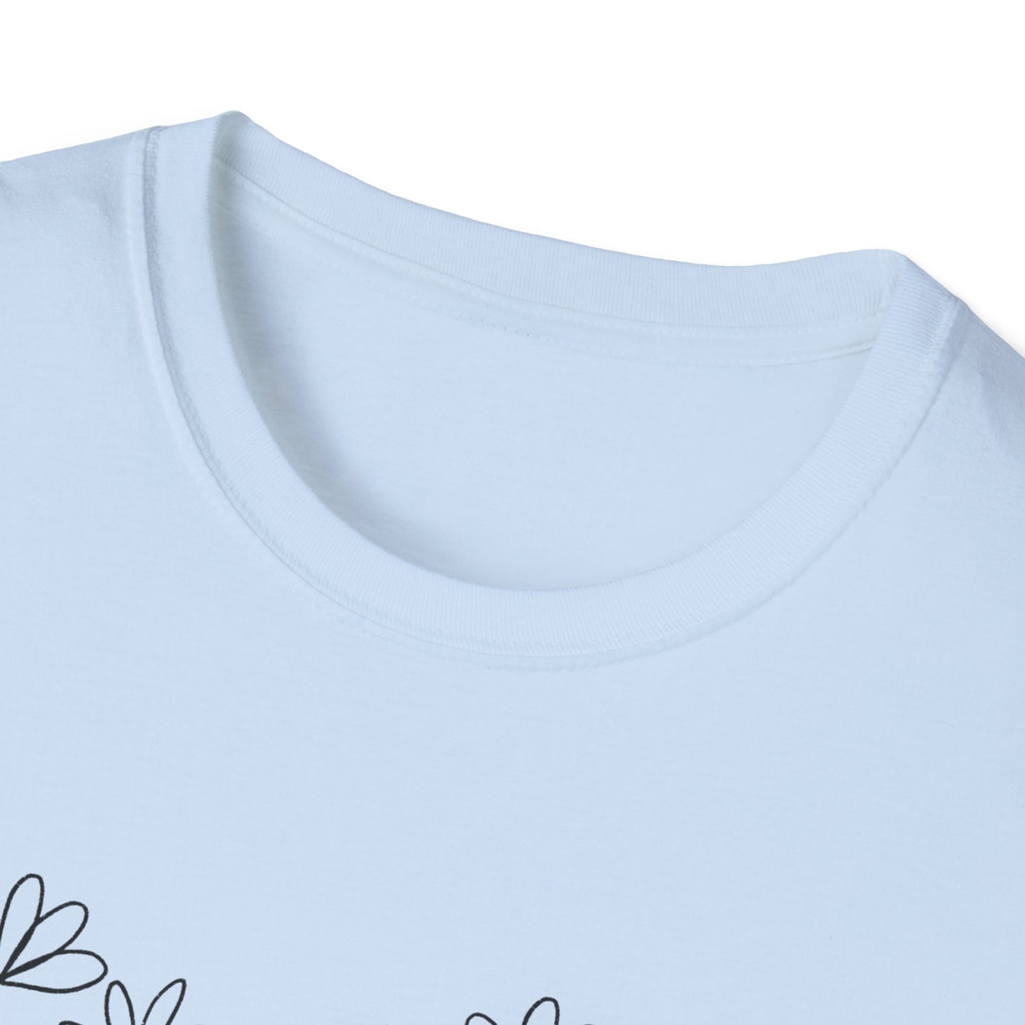 Faith & Love Floral Unisex Softstyle T-Shirt