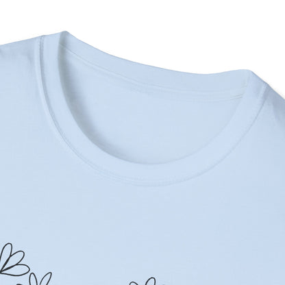 Faith & Love Floral Unisex Softstyle T-Shirt