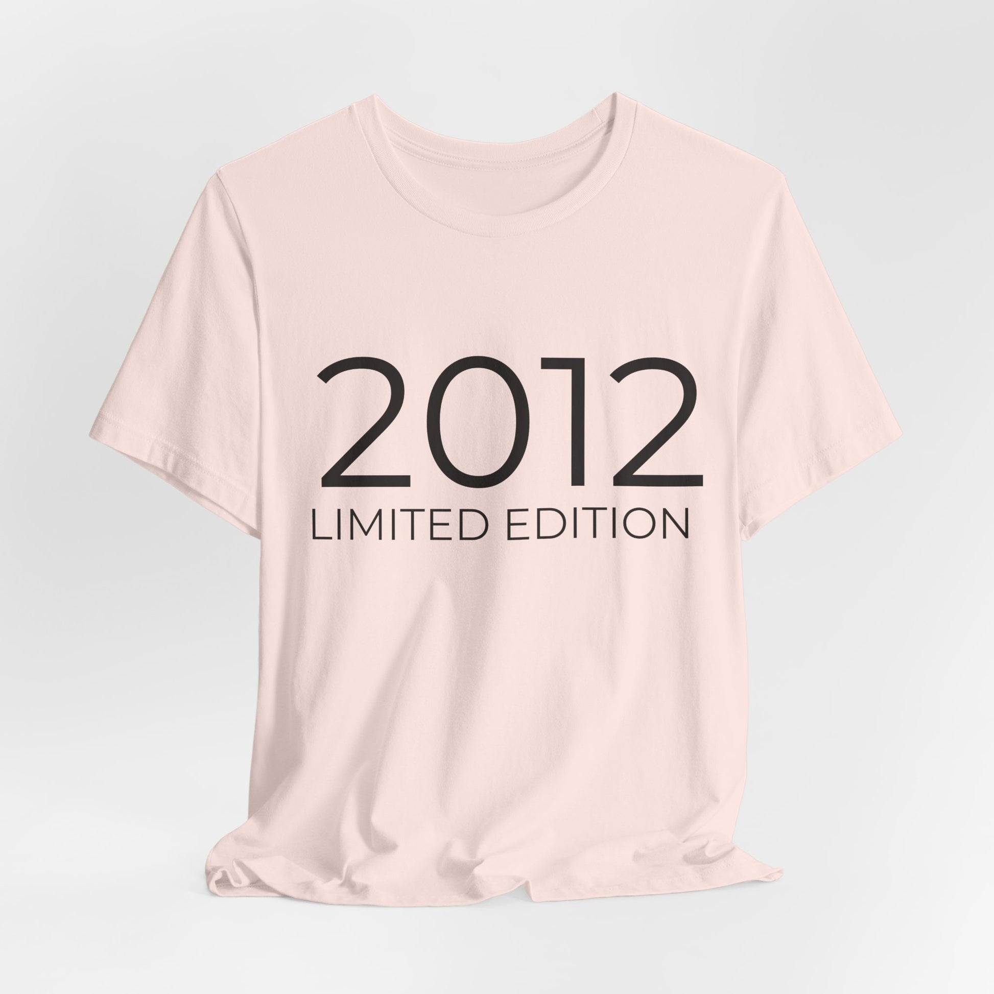 Limited Edition T‑Shirt – Jahrgang 2012 Printify