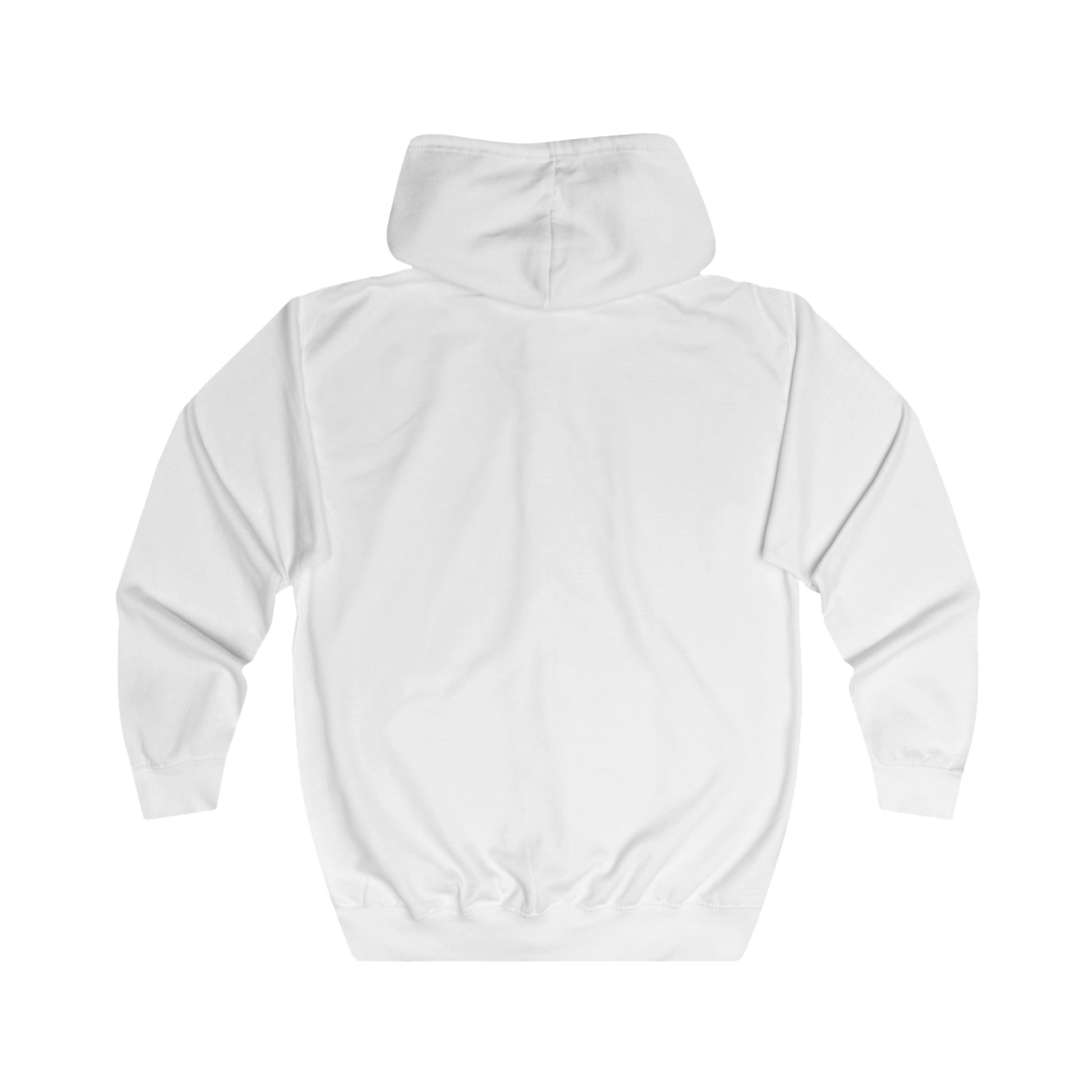 Minimalist Logo Zip Hoodie — Small Chest Emblem Printify