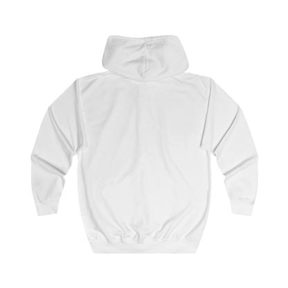 Minimalist Logo Zip Hoodie — Small Chest Emblem Printify