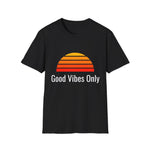 good vibes only T‑Shirt aus Baumwolle Printify